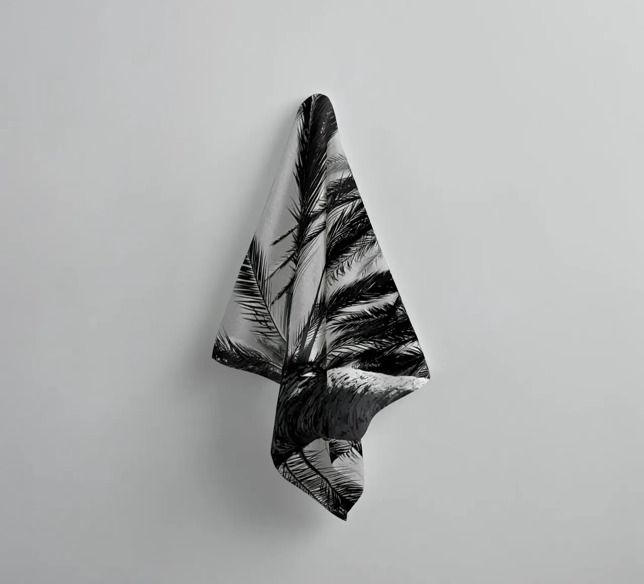 Palm Trees Bliss 2 towel by Matthew Katz