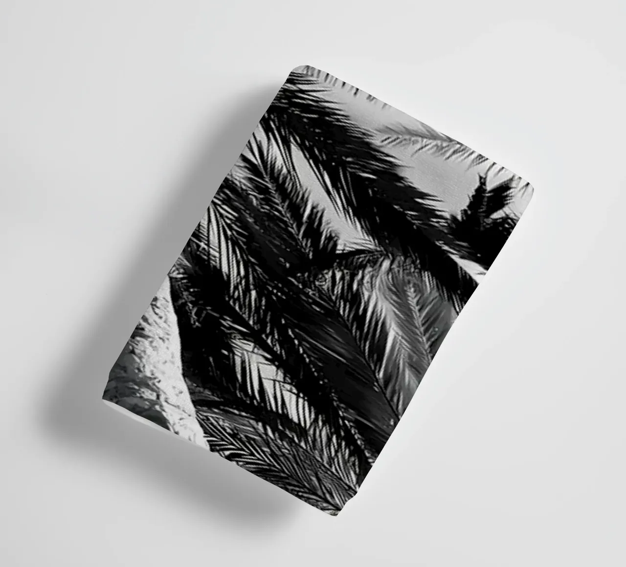 Palm Trees Bliss 2 towel by Matthew Katz