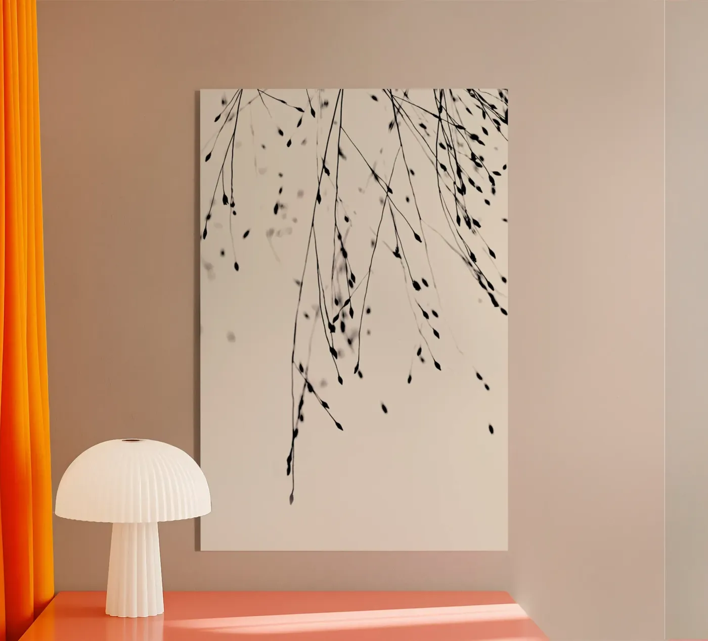 Black Grass 055 Blush plexiglass da Monika Strigel