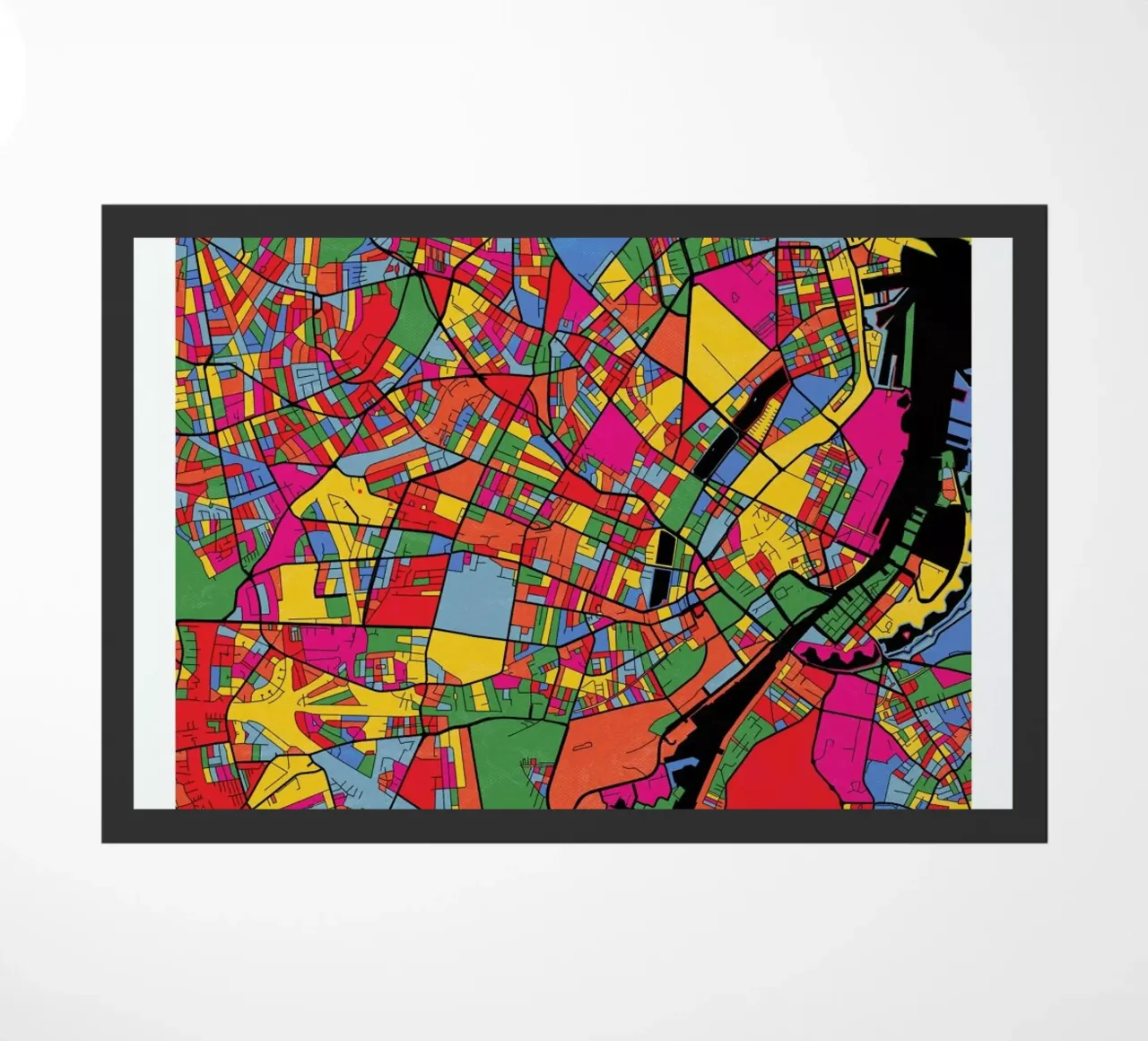 Copenhagen zerbino da The Cartography Collection