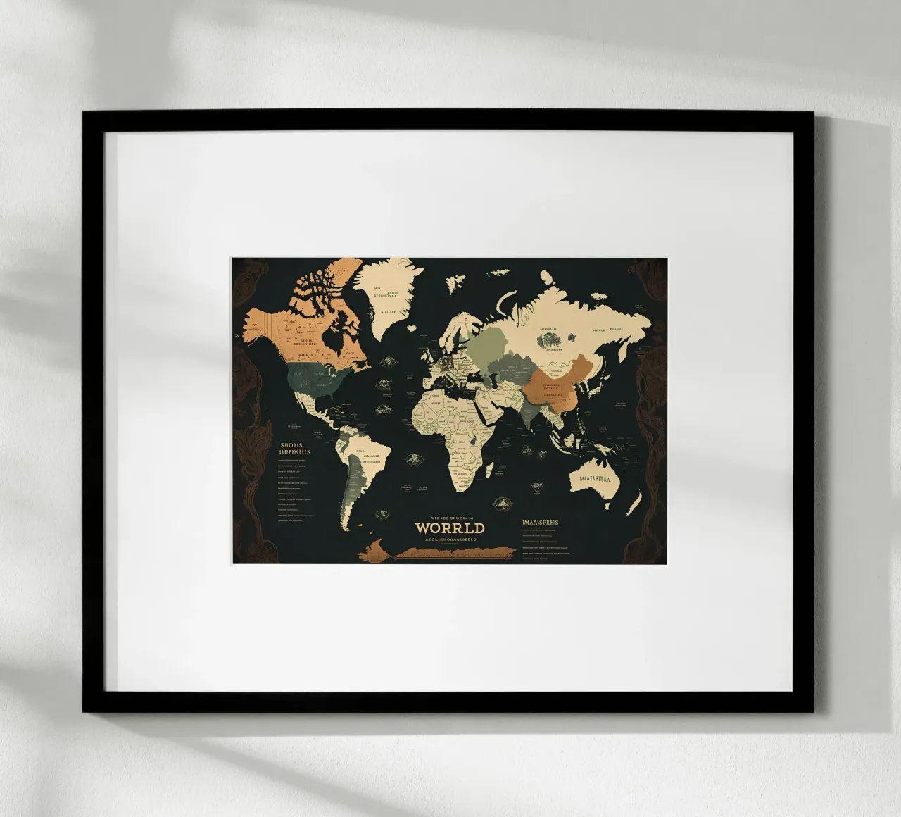 World Map poster by Aiden Garcia
