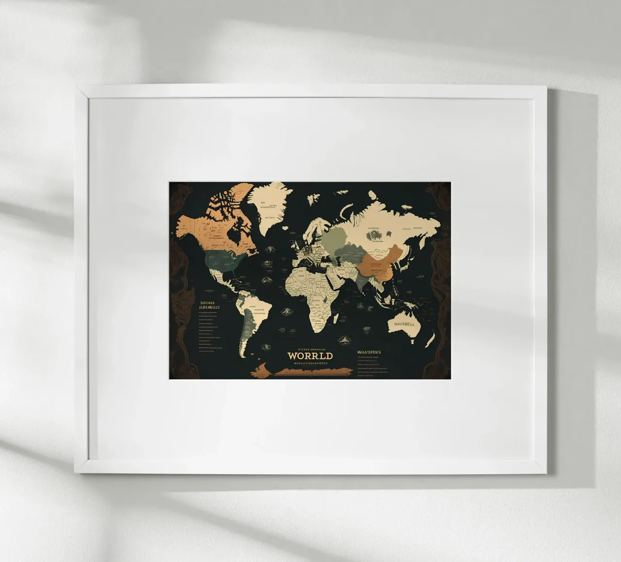 World Map poster by Aiden Garcia