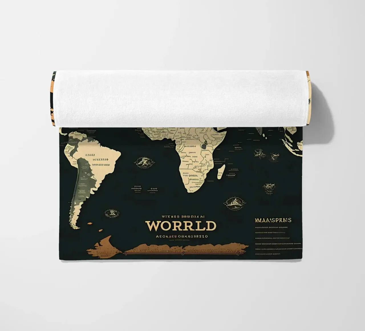 World Map telo mare da Aiden Garcia