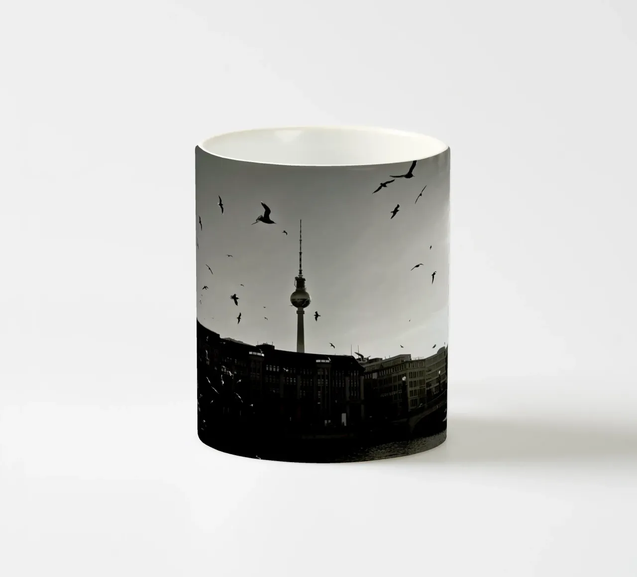 Fernsehturm Berlin tazza in ceramica da Anja Hebrank Photography