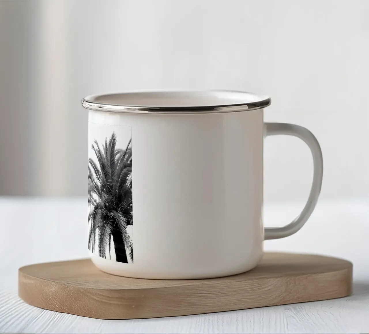 Bellezza delle palme 3 tazza in smalto da Matthew Katz