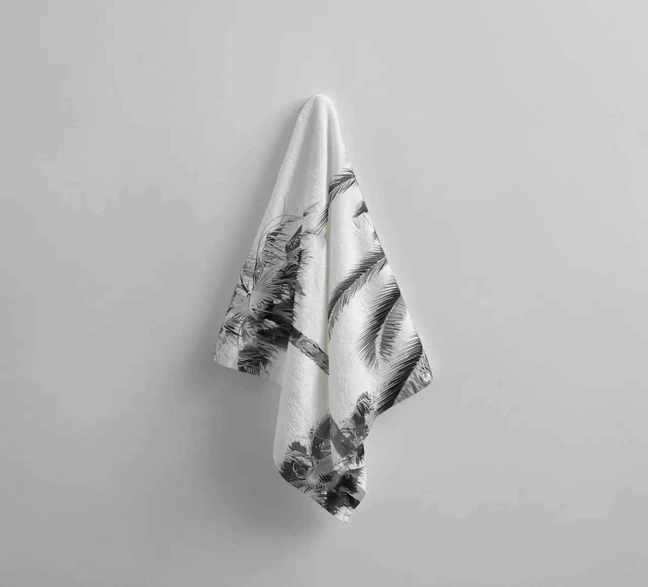 Palm Trees Beauty 3 towel by Matthew Katz