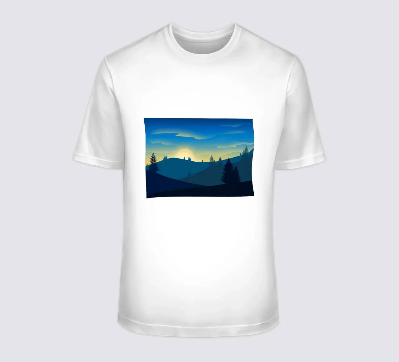 Point de vue du matin t-shirt de Bartosz Powalka