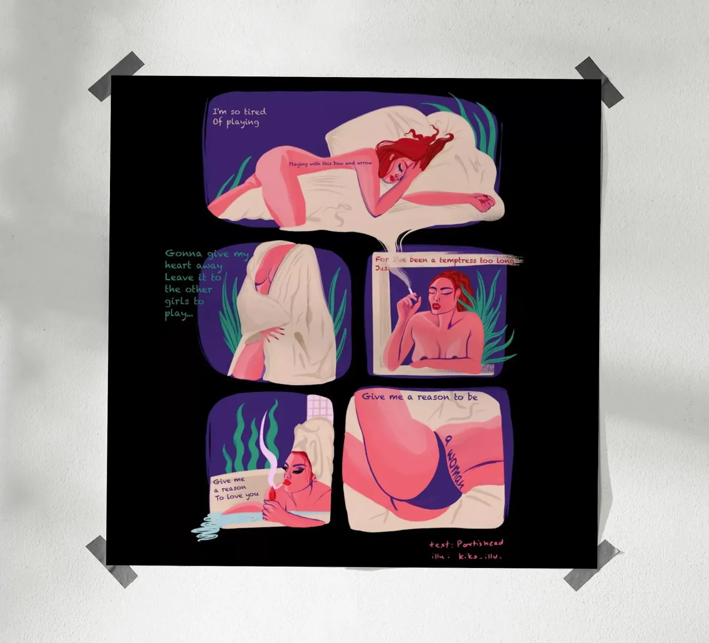 Song poster da Kika illu