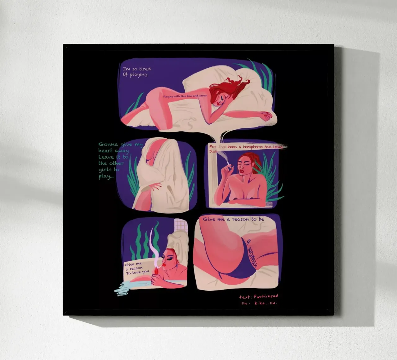 Song poster da Kika illu