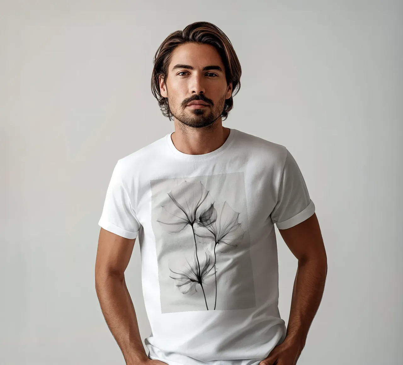 Botanico trasparente n. 3 t-shirt da Nicholas Campbell