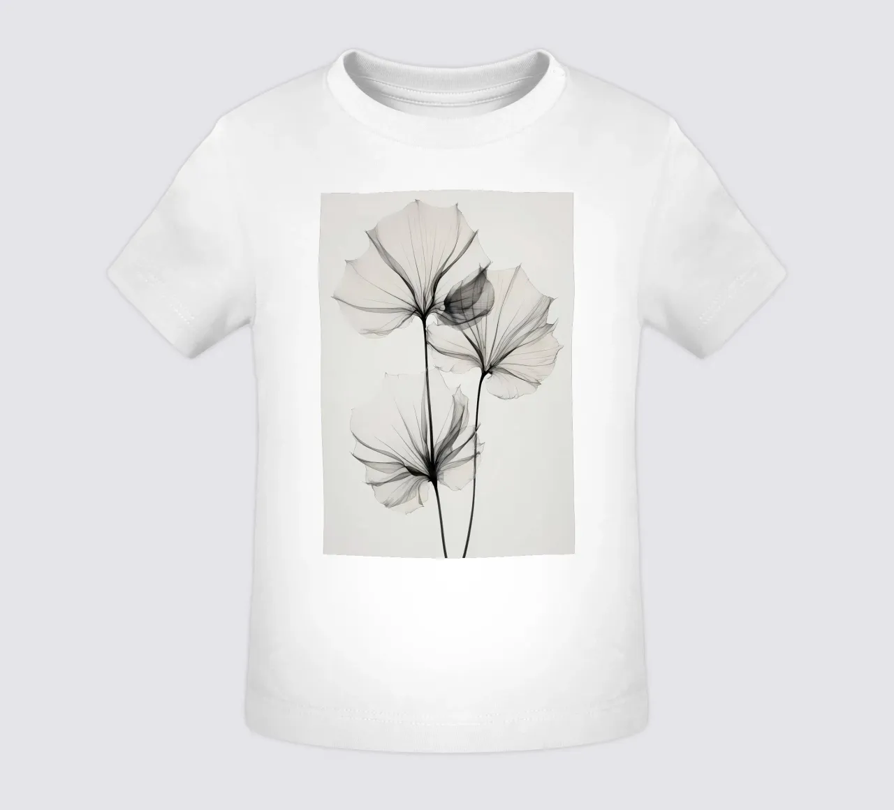 Botanico trasparente n. 3 maglietta neonato da Nicholas Campbell