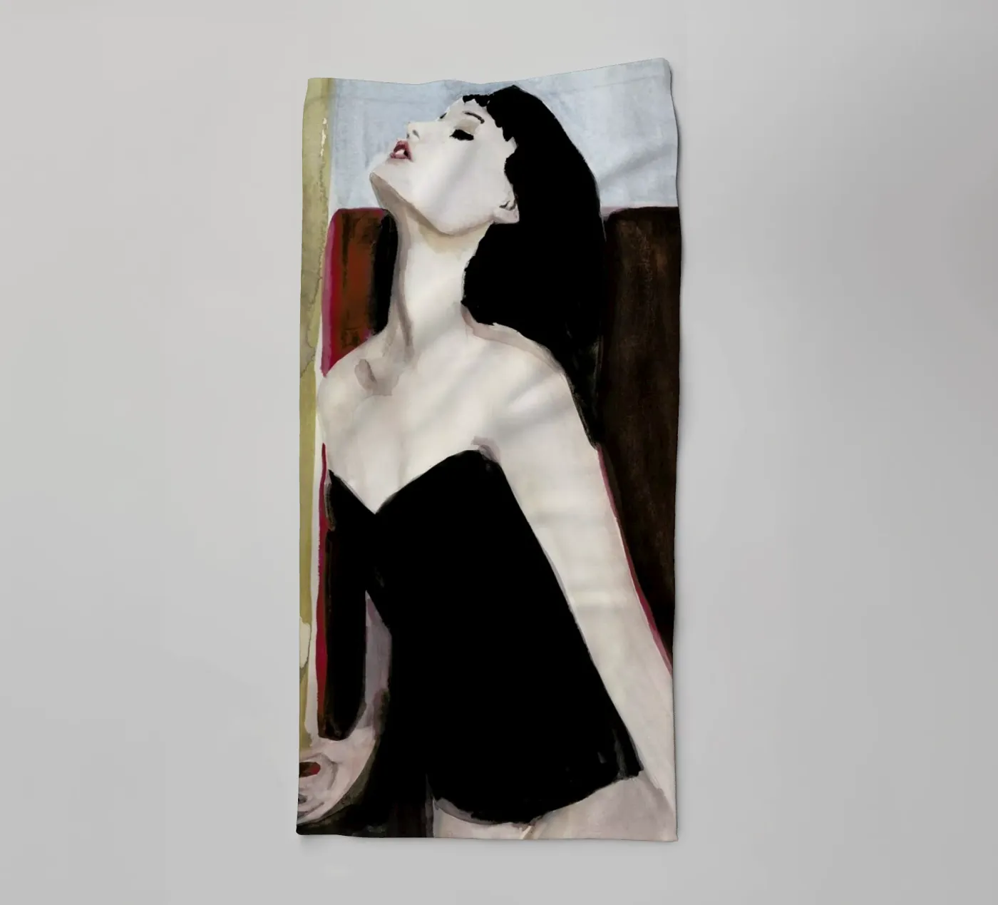 Deferred badhanddoek van Victoria Verbaan