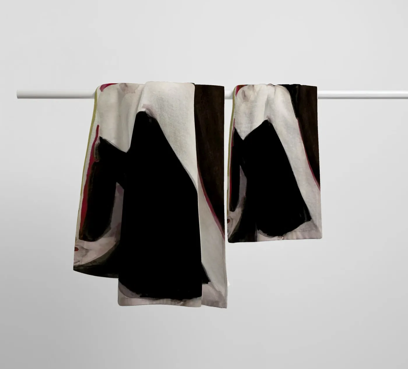 Deferred badhanddoek van Victoria Verbaan