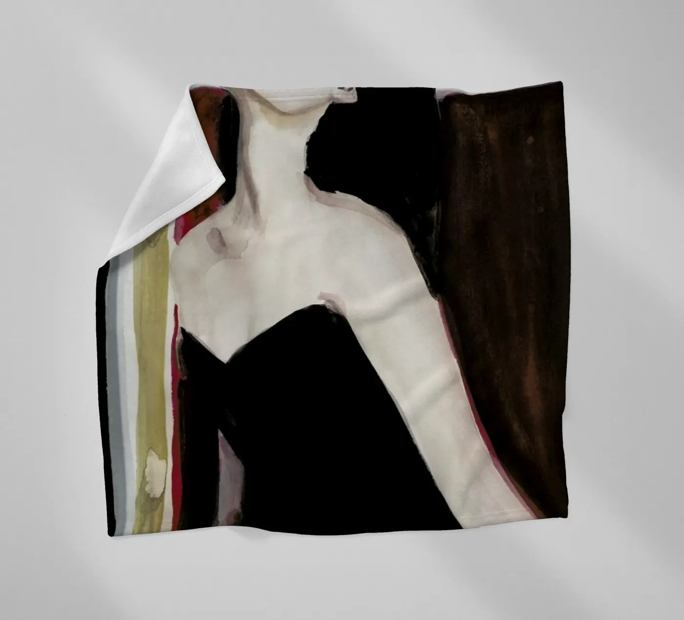 Deferred fleece blanket by Victoria Verbaan