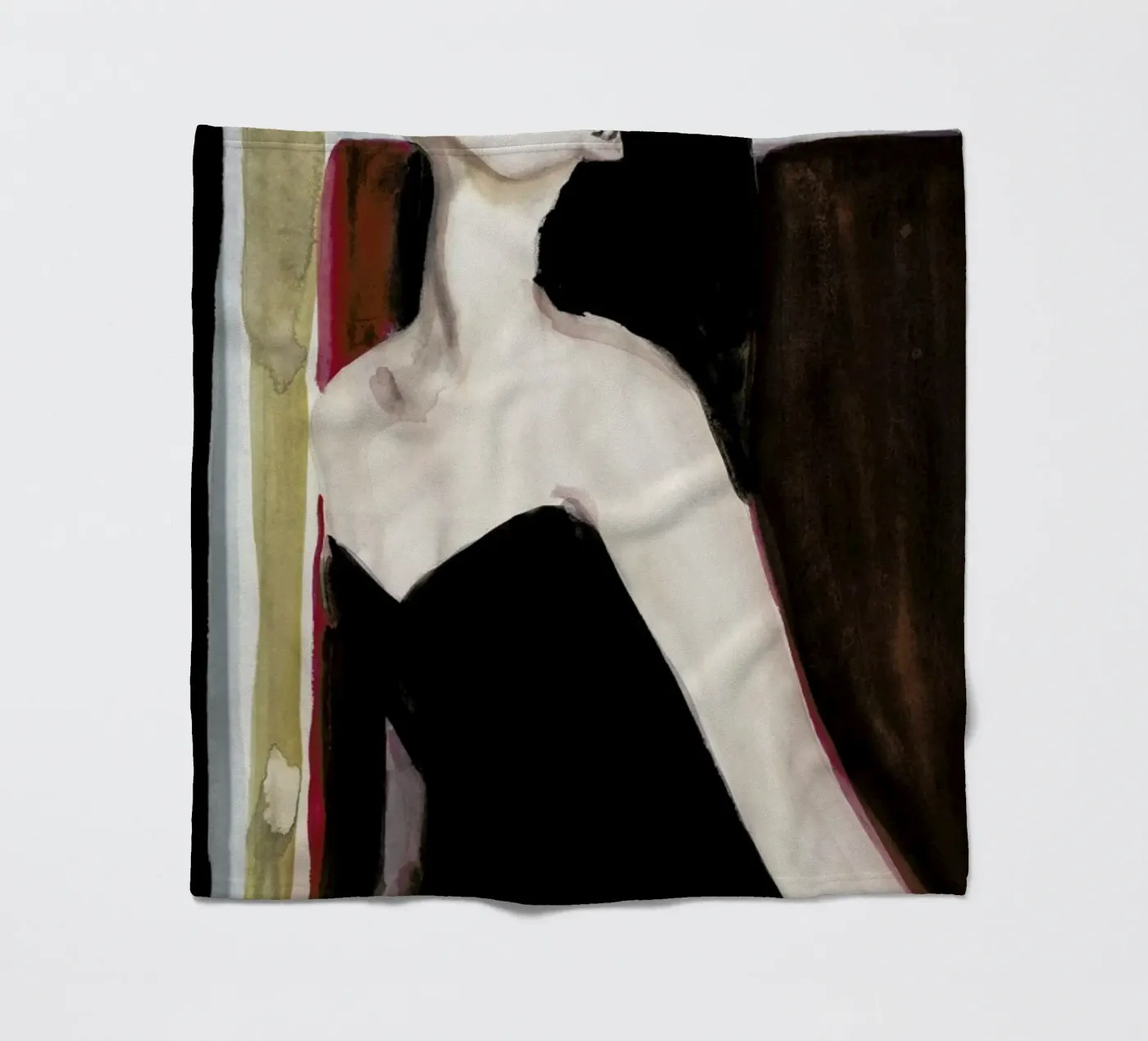 Deferred fleece blanket by Victoria Verbaan