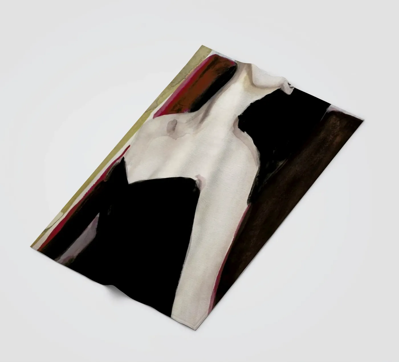 Deferred fleece blanket by Victoria Verbaan