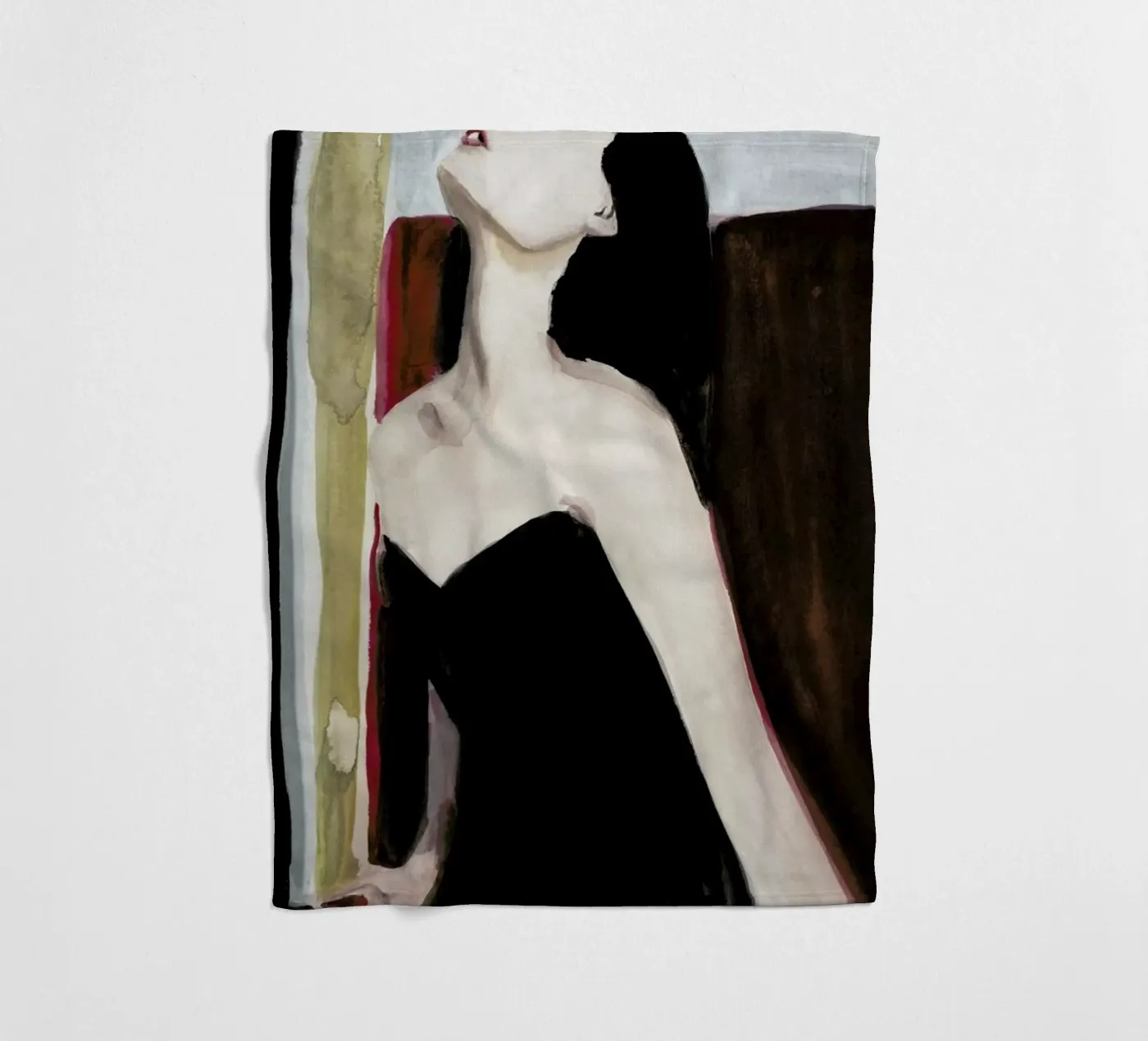 Deferred fleece blanket by Victoria Verbaan