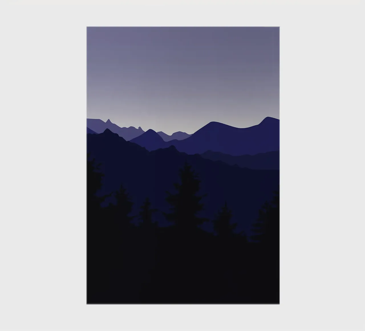 Mountain night notebook by Bartosz Powalka