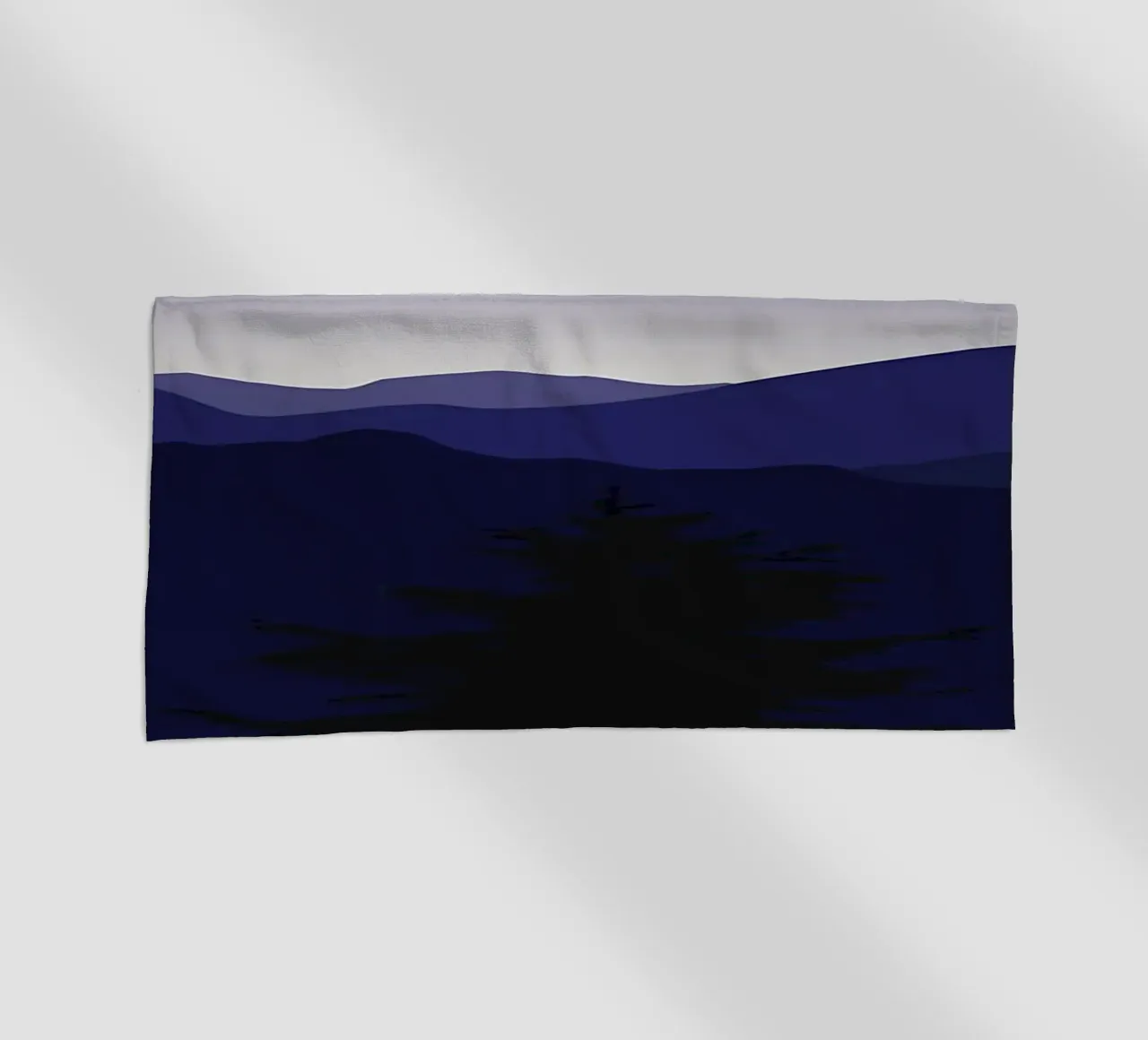 Notte in montagna telo mare da Bartosz Powalka
