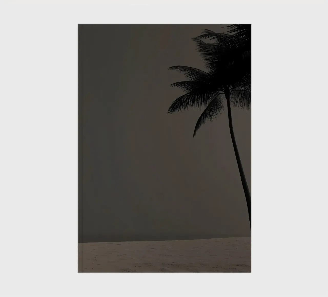 Palm Tree Silhouette notebook by Matthew Katz