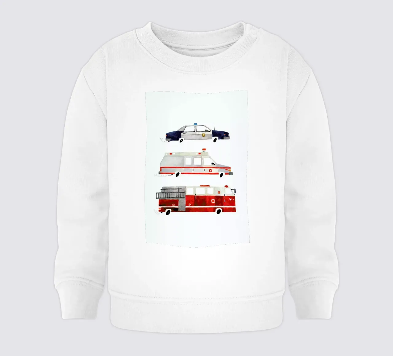 Sirens on the Road felpa neonato da Little Flourishes