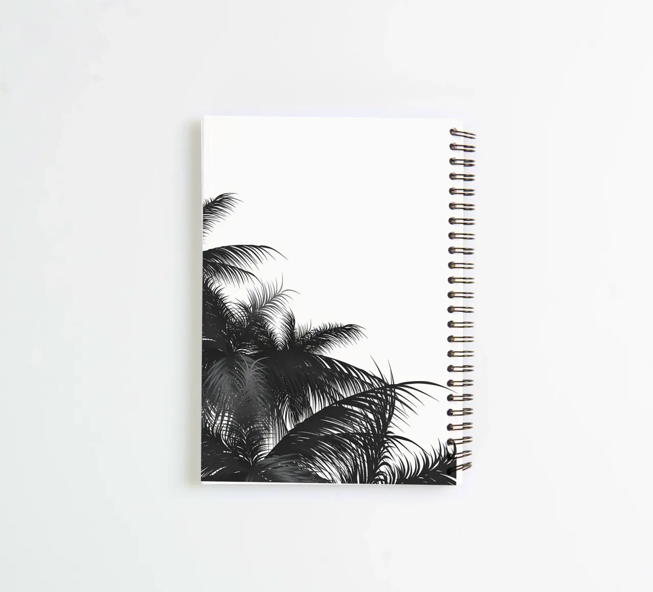 Palm leaves spiral notebook by Matthew Katz
