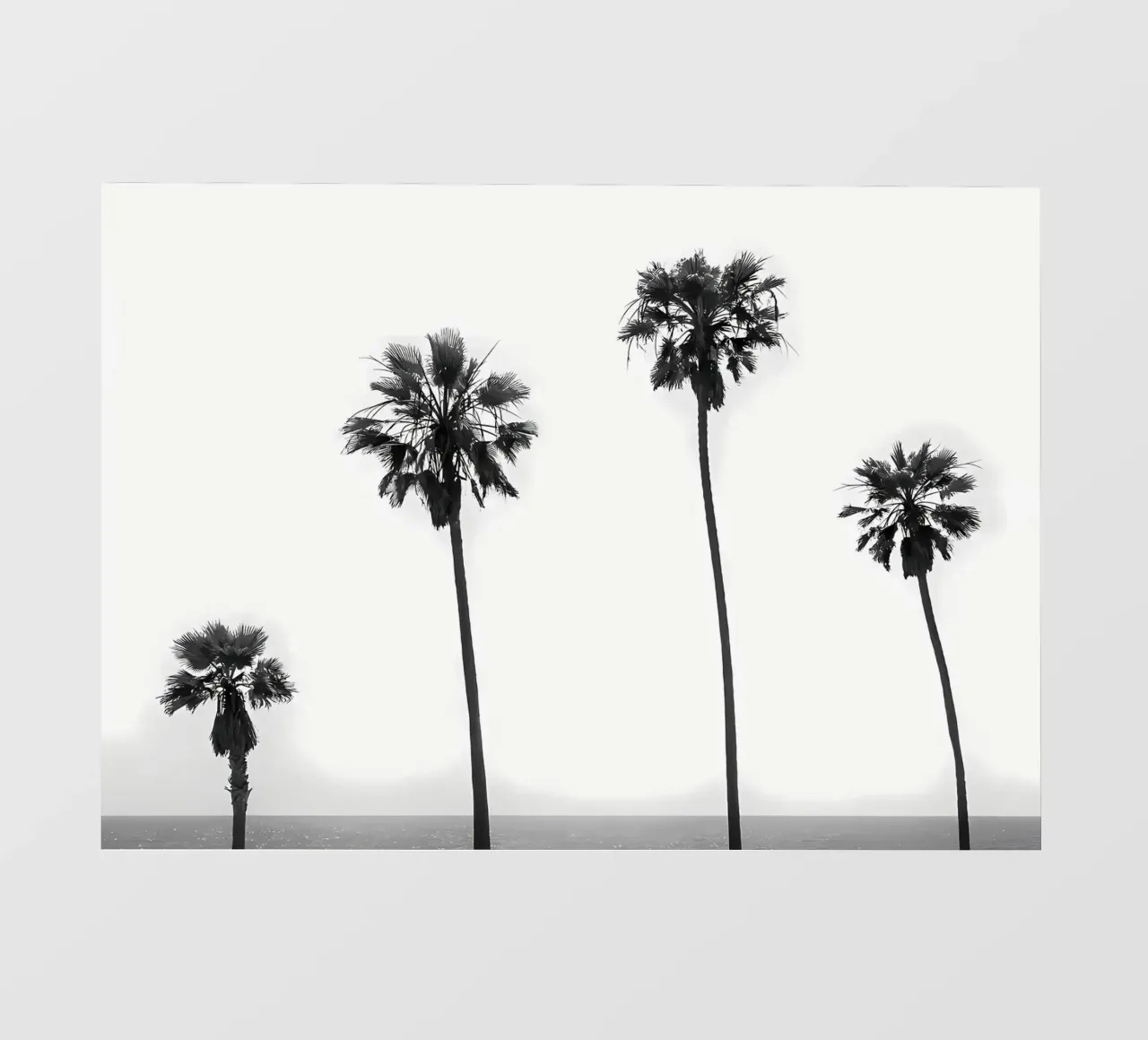 Palme in riva al mare telo in pvc da Matthew Katz