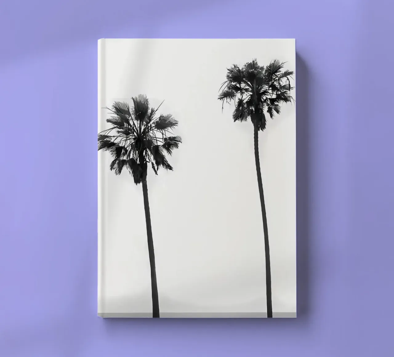 Palm trees by the sea notebook by Matthew Katz