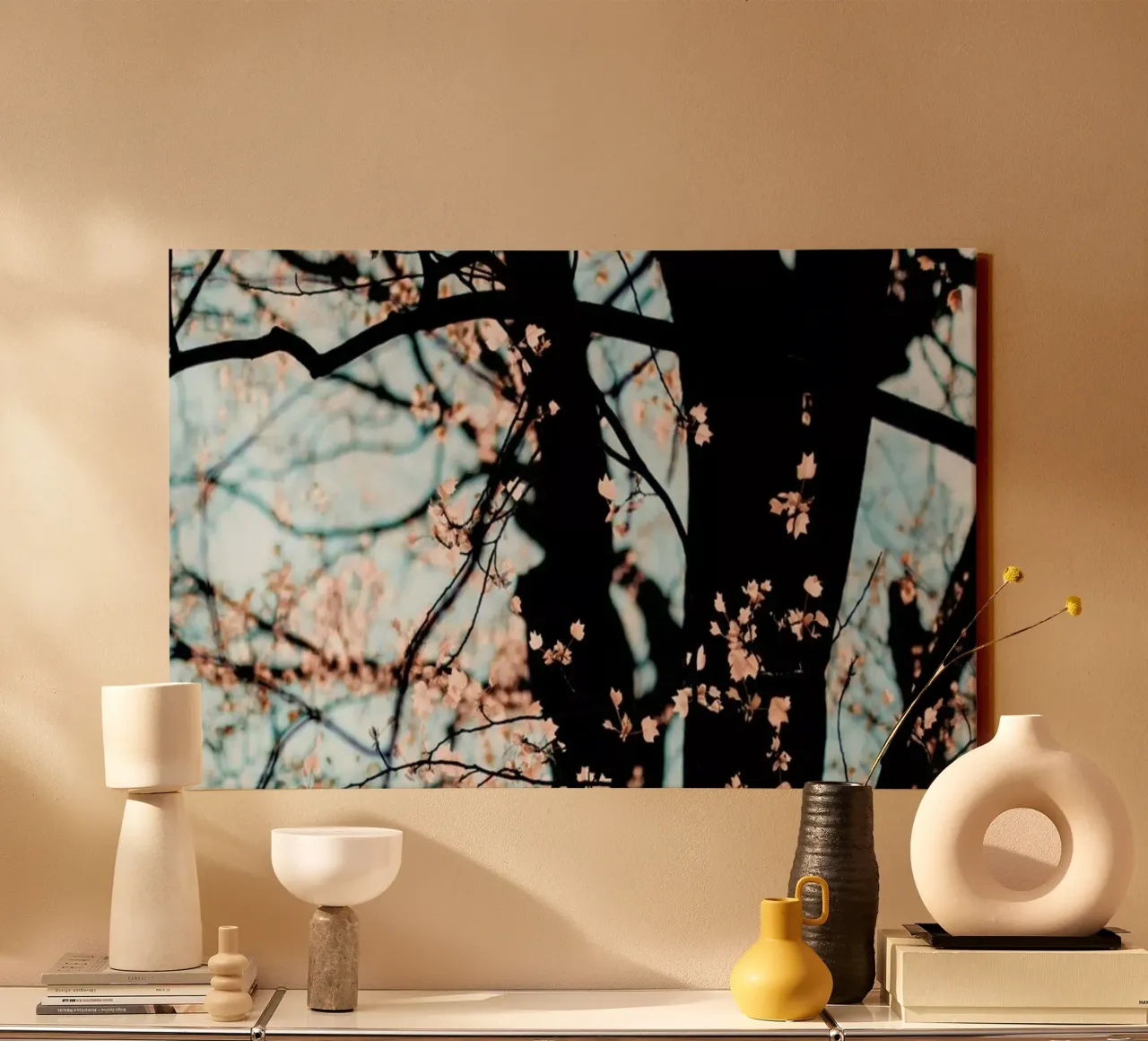 Autumn canvas by Ingrid Beddoes