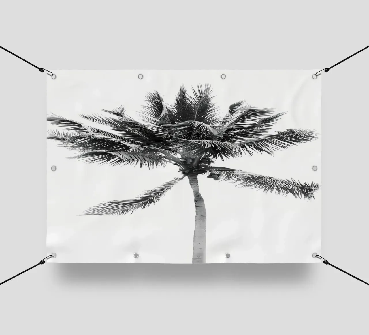 Palma della spiaggia tropicale 2 telo in pvc da Matthew Katz