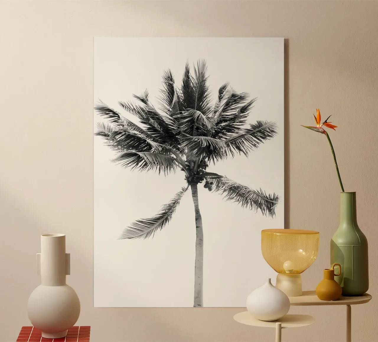 Tropical Beach Palm 2 metacrilato de Matthew Katz