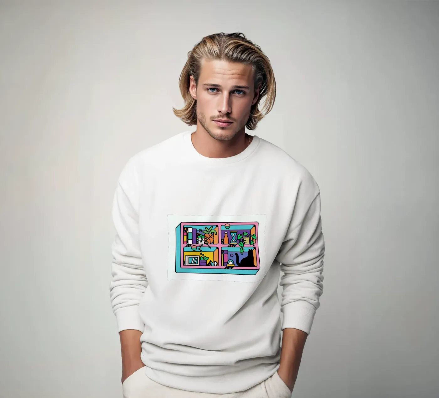 The Reader sweatshirt van Tyler Dale