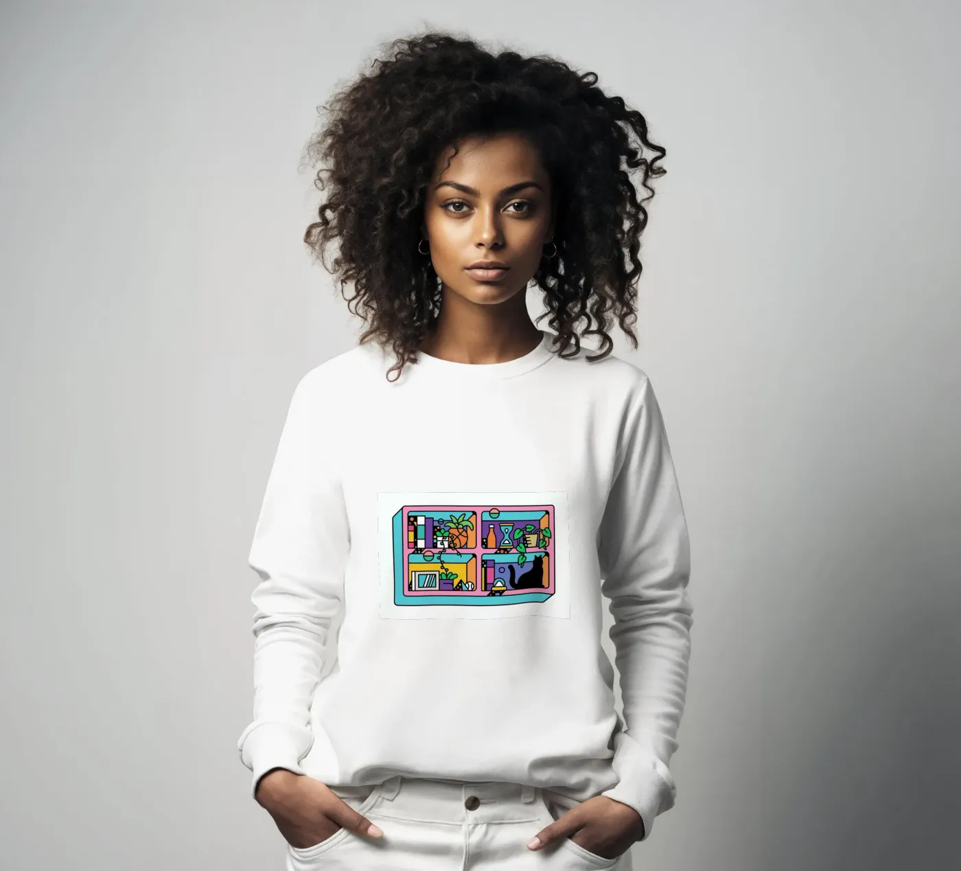 The Reader sweatshirt van Tyler Dale