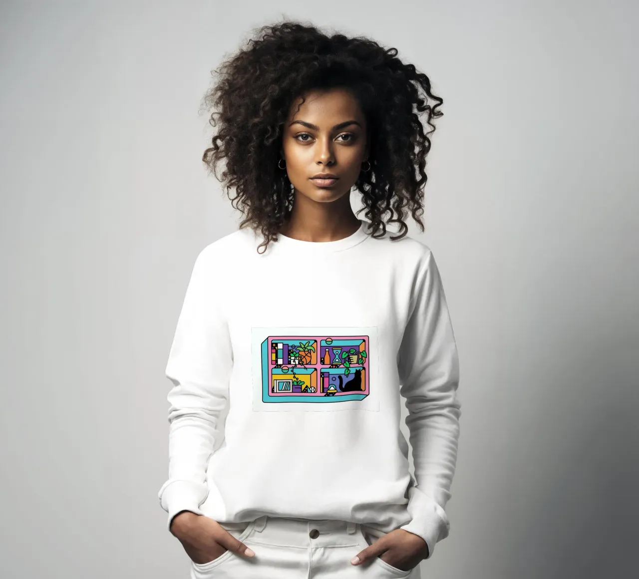 The Reader sweatshirt van Tyler Dale