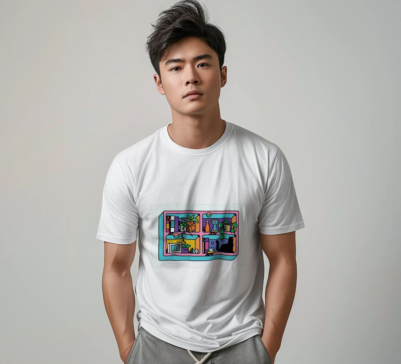 The Reader t-shirt da Tyler Dale