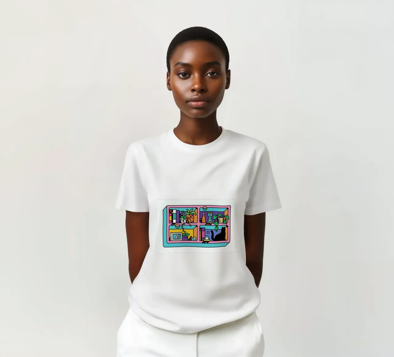 The Reader t-shirt da Tyler Dale