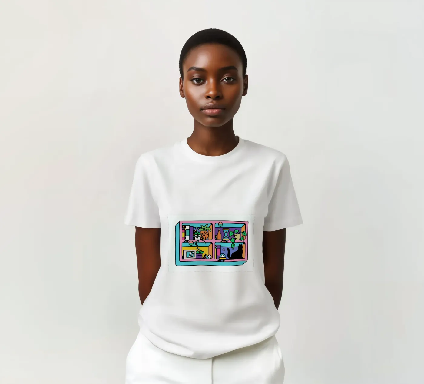 The Reader t-shirt da Tyler Dale