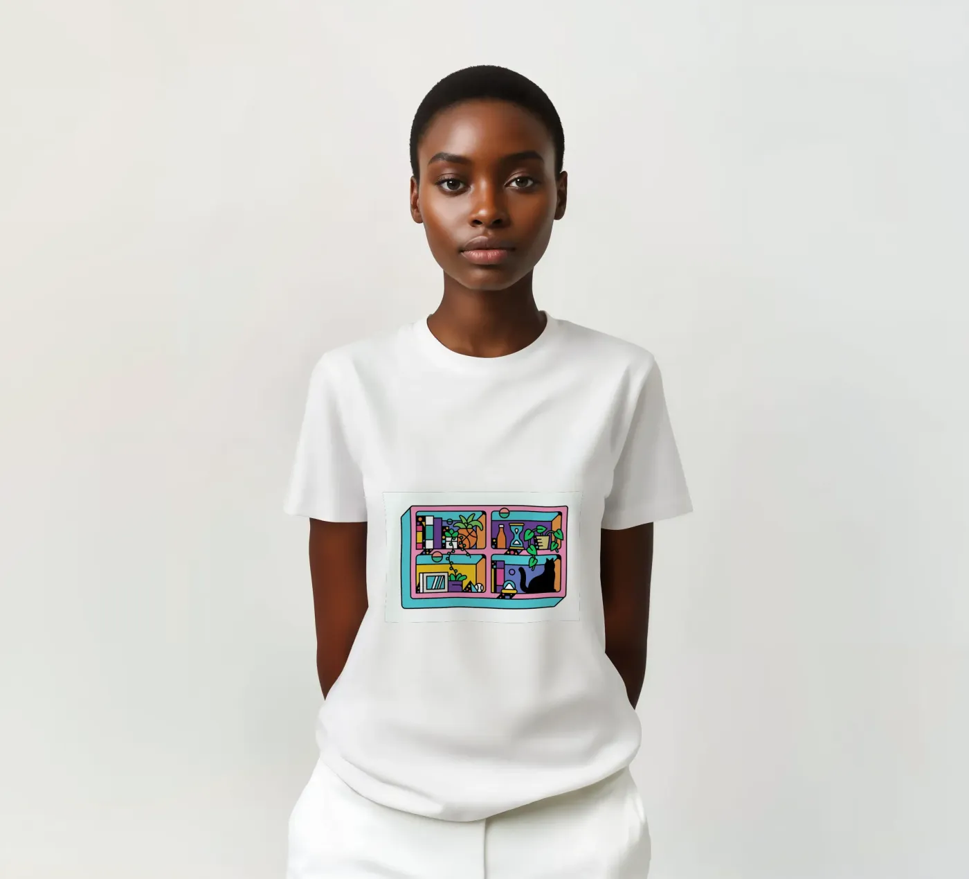 The Reader t-shirt da Tyler Dale