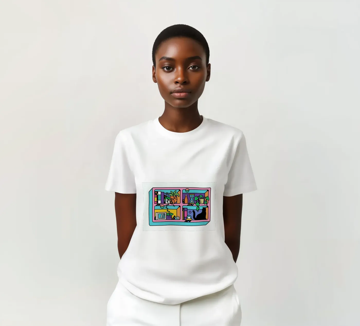 The Reader t-shirt da Tyler Dale