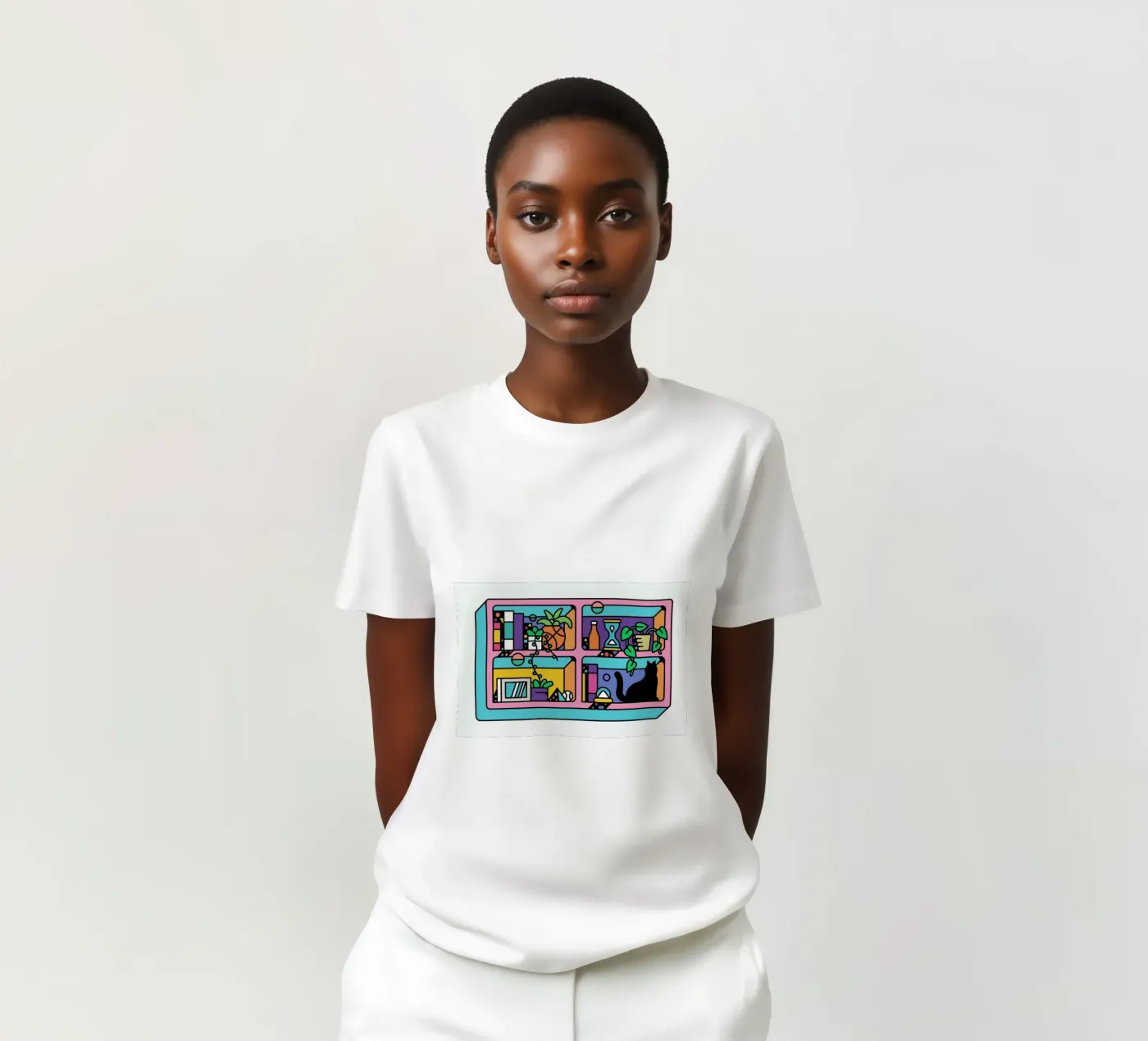 The Reader t-shirt da Tyler Dale