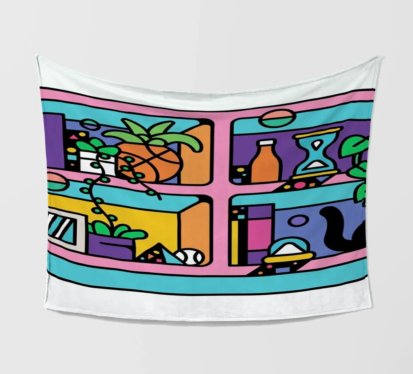 The Reader fleecedeken van Tyler Dale