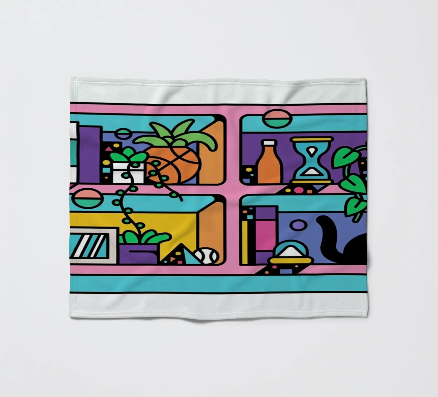 The Reader fleecedeken van Tyler Dale