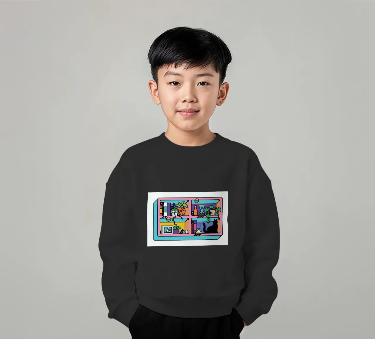 The Reader felpa bambino da Tyler Dale