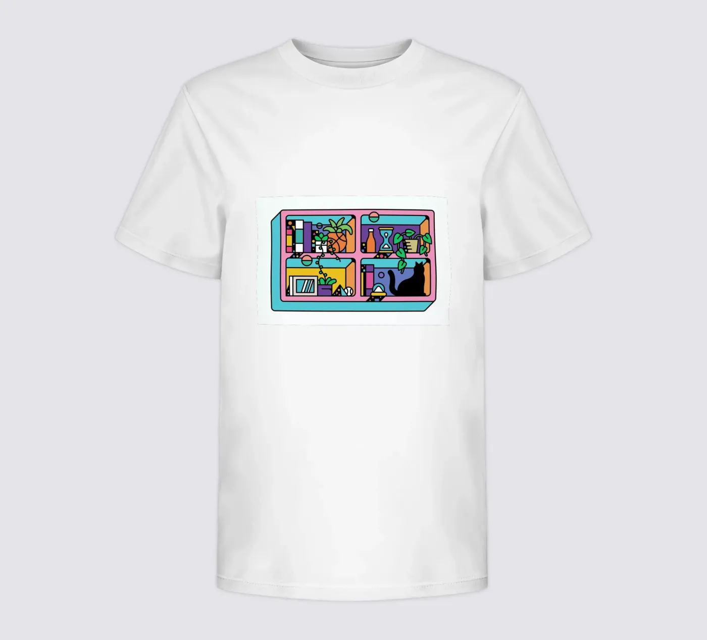 The Reader kinder t-shirt van Tyler Dale