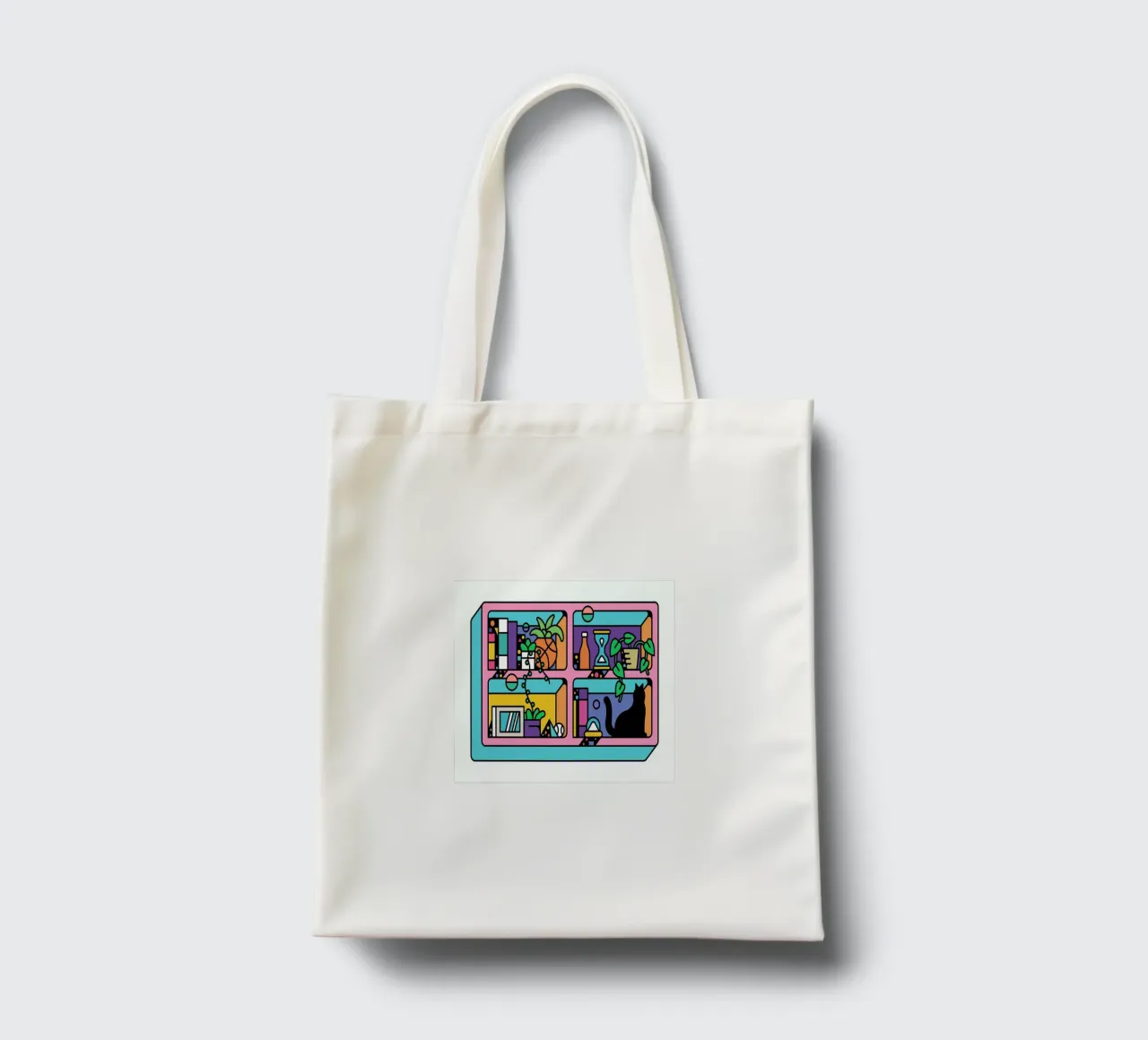 The Reader tote bag by Tyler Dale