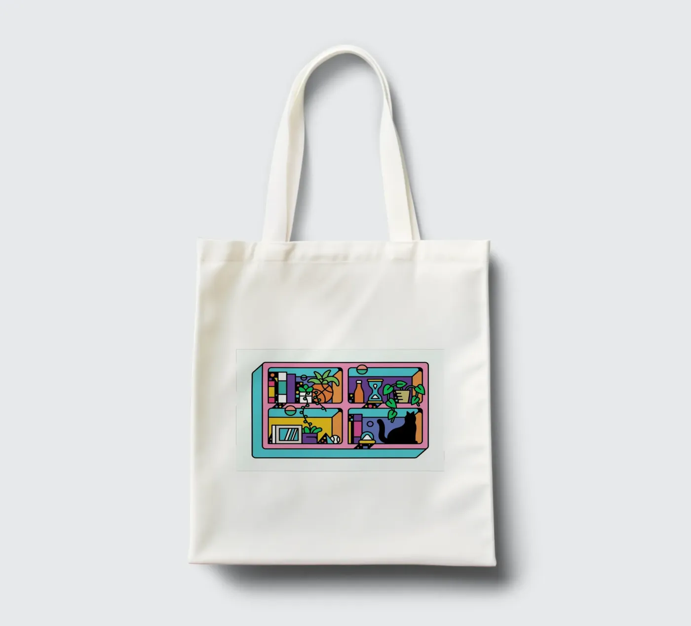 The Reader tote bag by Tyler Dale