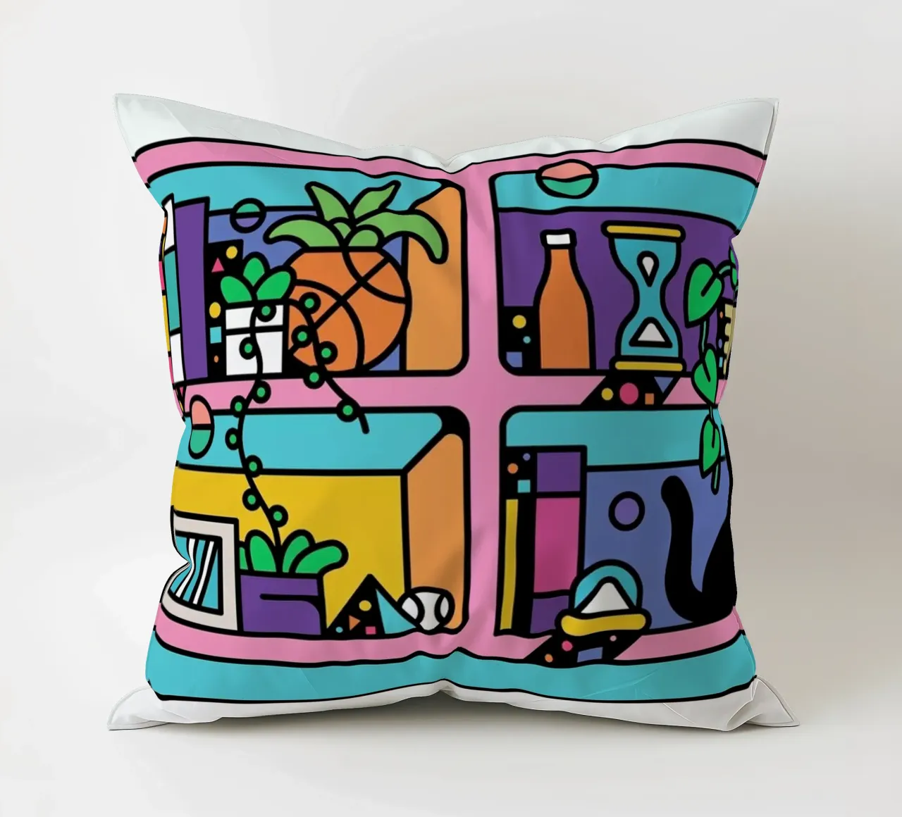 The Reader cuscino da Tyler Dale