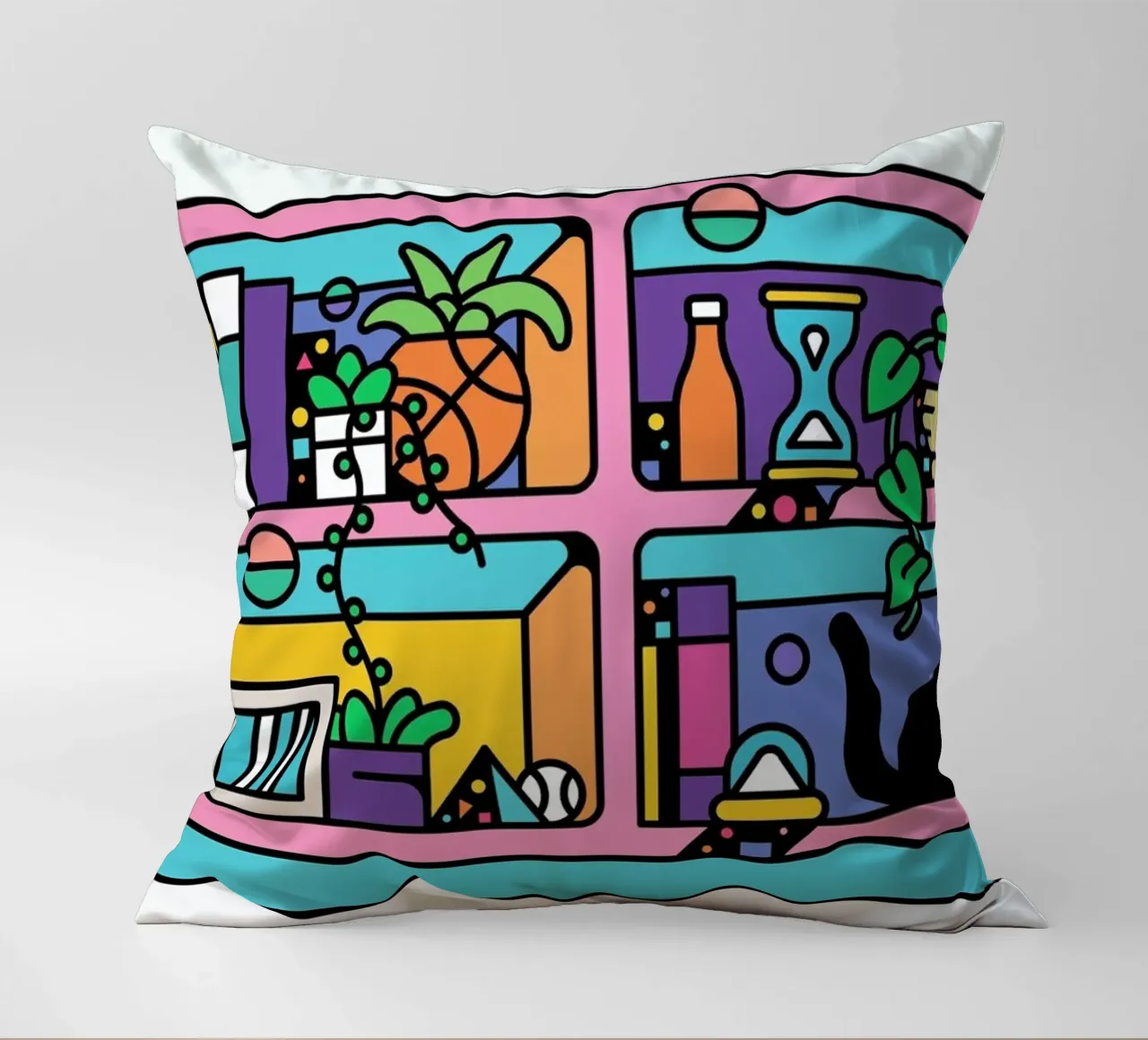 The Reader cuscino da Tyler Dale