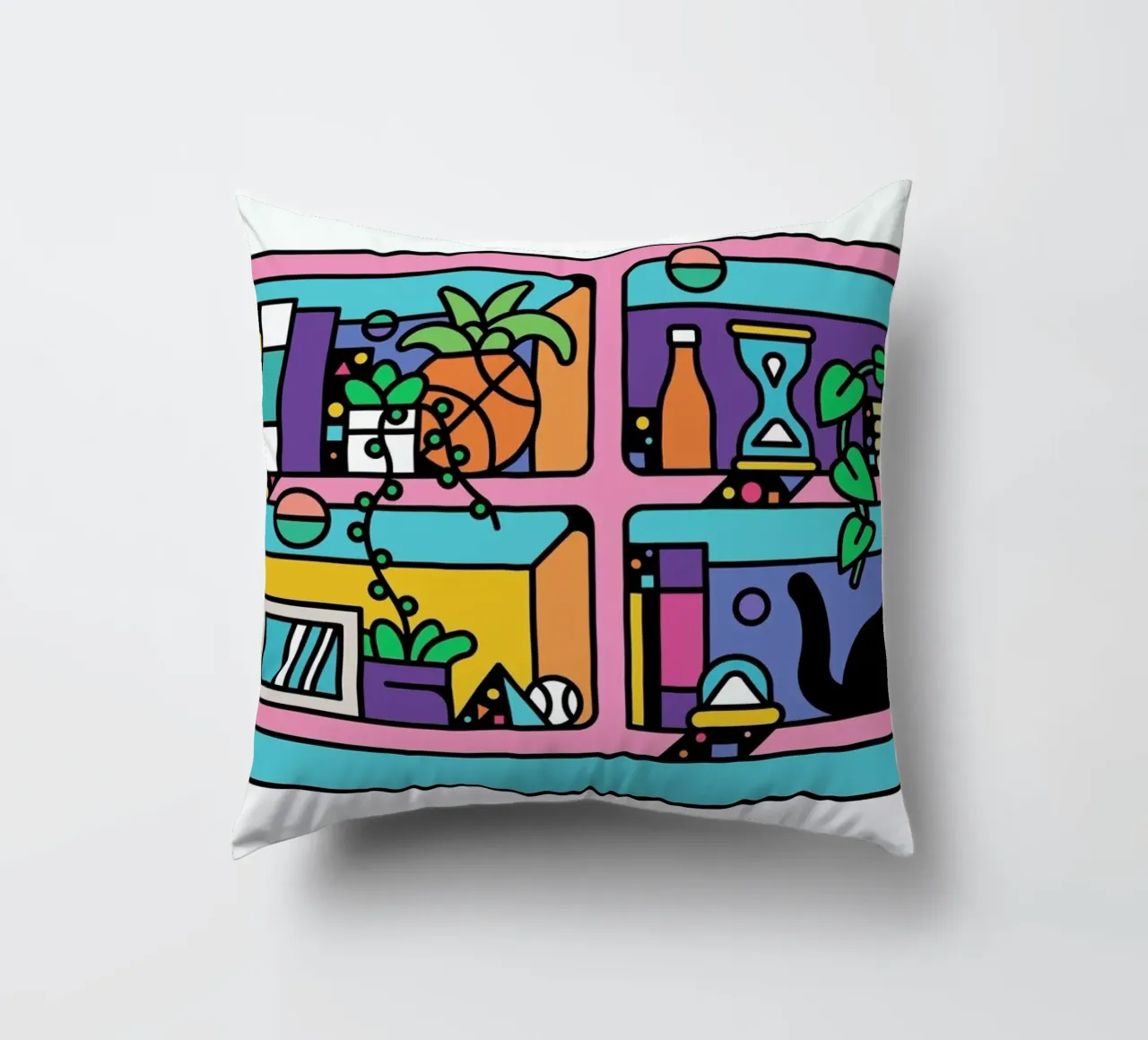 The Reader cuscino da Tyler Dale