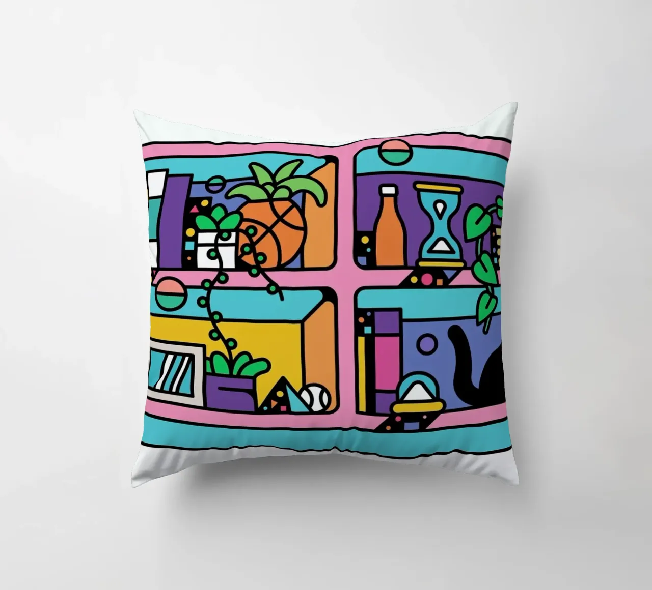 The Reader cuscino da Tyler Dale